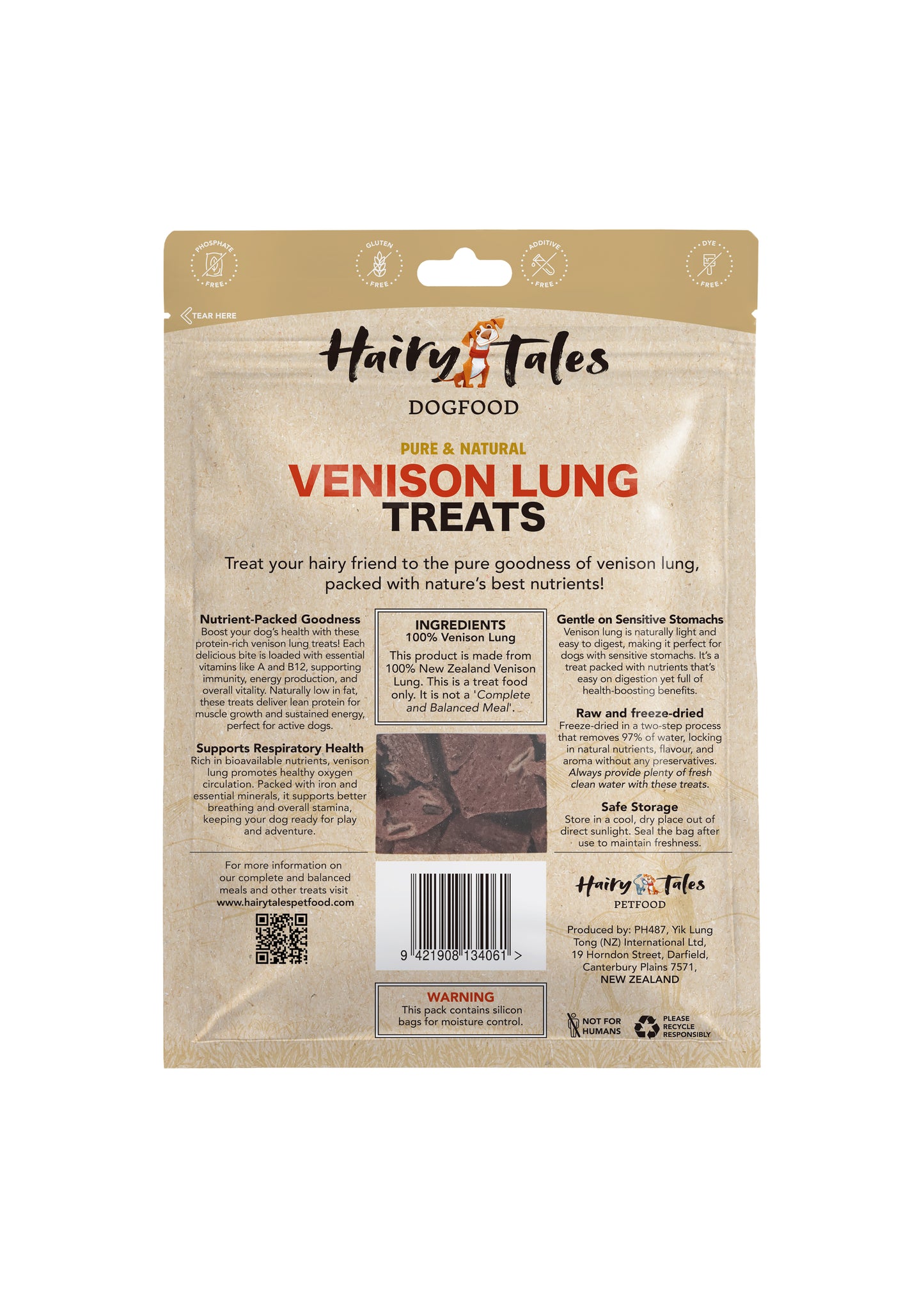 Venison Lung Treats