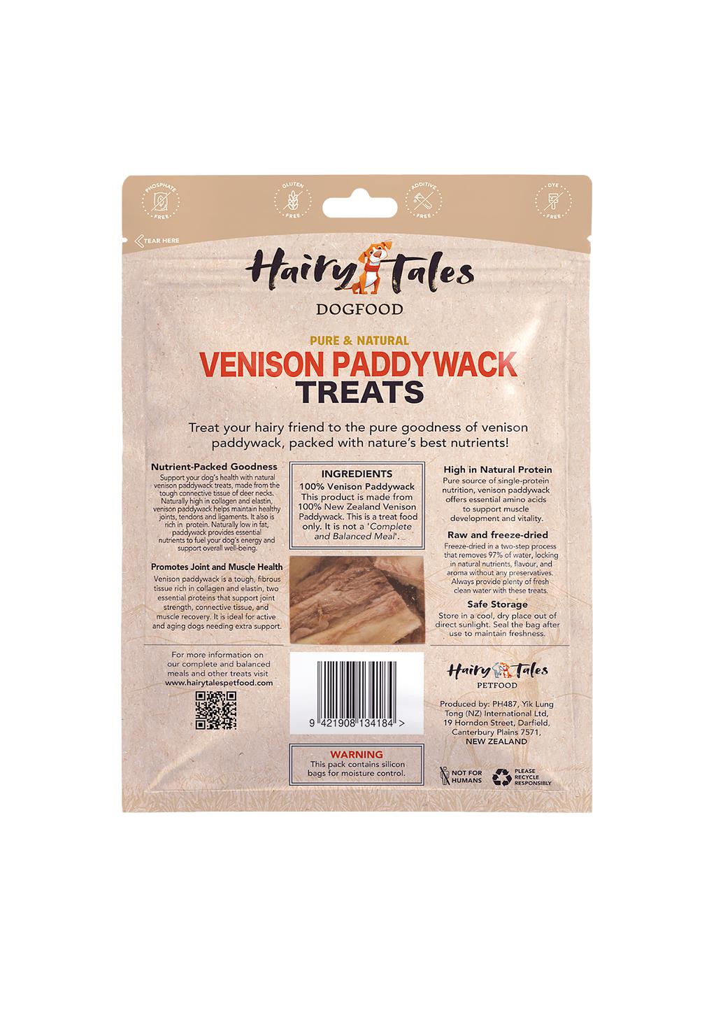 Venison Paddywack Treats